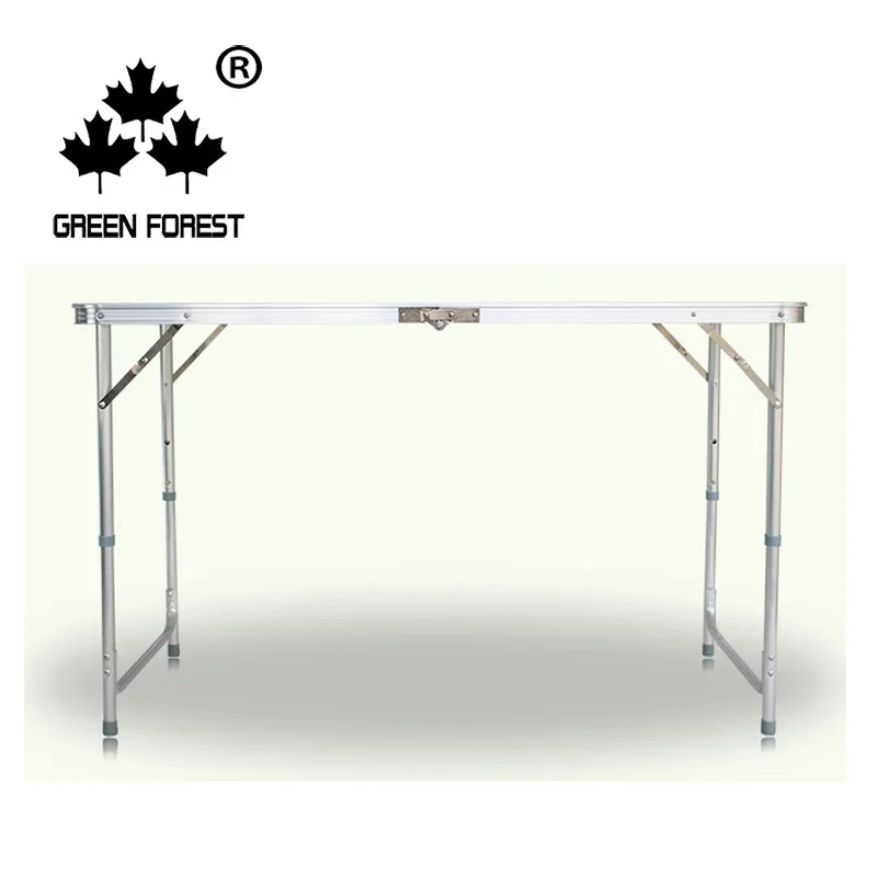 

Simple Portable Outdoor-Fold Desk Stall Aluminium Alloy Folding Dining Table Simplicity Household Propaganda Stall Tables And Ch