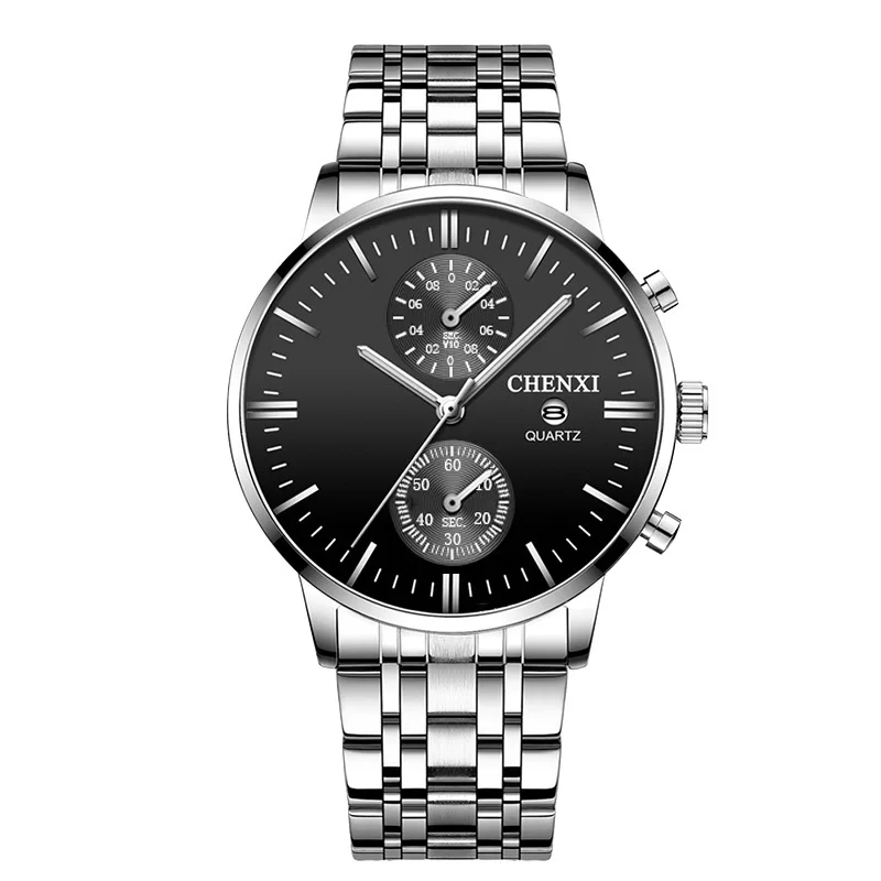 

TurnFinger Creative Fashion Dial Luminous Calendar Small Seconds Waterproof Men's Casual Business Calm Atmosphere Quartz Watch