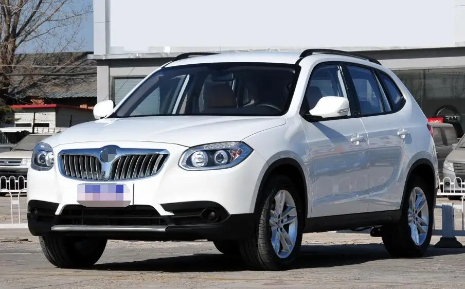 Для Brilliance V5 2012- 2013 Решетка переднего бампера верхняя решетка белый коричневый Запчасти для автомобиля аксессуары