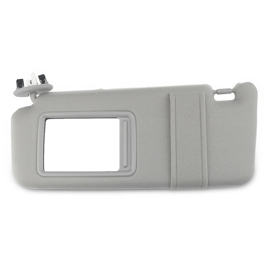 NO.2 Replacement for Toyota Camry Sun Visor Left Driver Side Leather Sun Shading Cosmetic Mirror - Color: NO.2