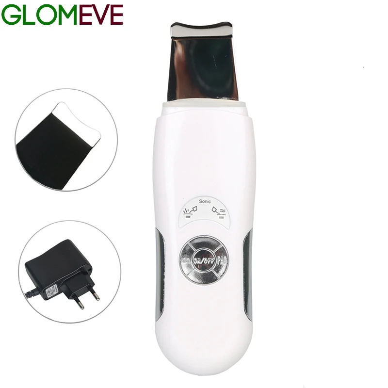 

Ultrasonic Face Deeply Clean Shovel Face Exfoliator Machine Cleansing Removal Blackhead Acne Cleaner Peeling Pore Deeply Device