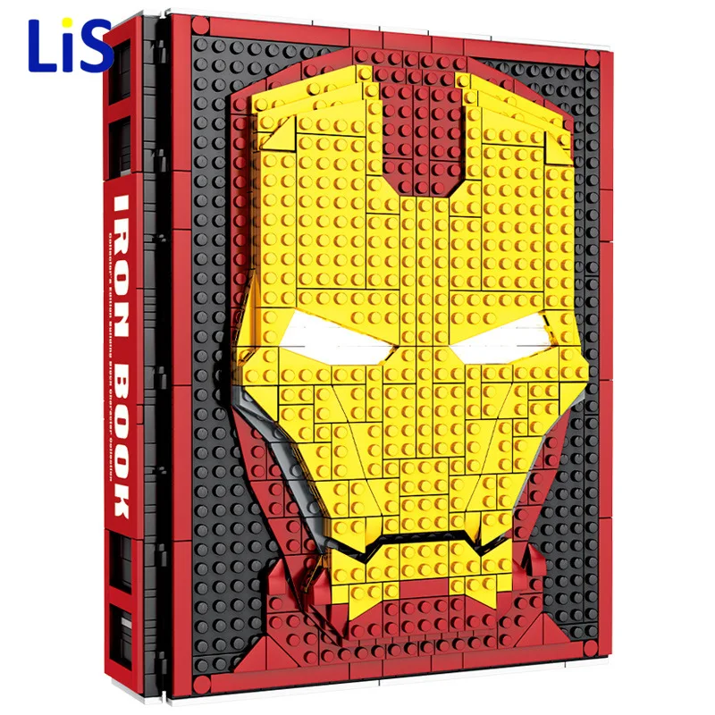 Baratos Nuevo SY1361 Legoinglys Marvel Avenger Iron Man colecciones libro bloques de construcción juguetes Legoinglys regalos para niños