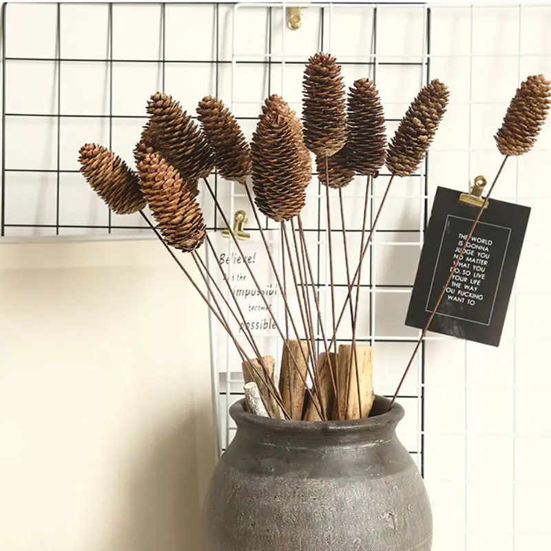 

Natural Dried Plant Stems Christmas Decoration Ornaments Artificial Plants Christmas Holiday Decoration Crafts