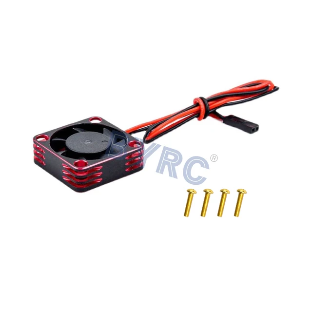 Metal Shell 3010 ESC Motor 30mm Cooling Fan High-speed Heat Dissipation Fan Cooler for RC Car Spare Part