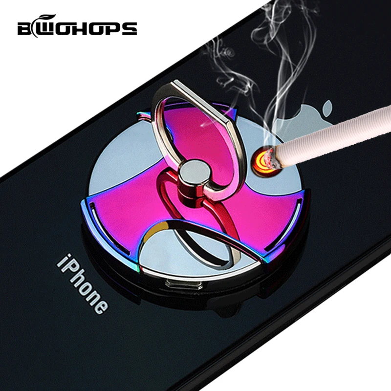 Брелок зажигалки Классический Модный USB электронный портативный телефон беспламенный мужской и женский сигарета Smok ветровка Zapalniczka
