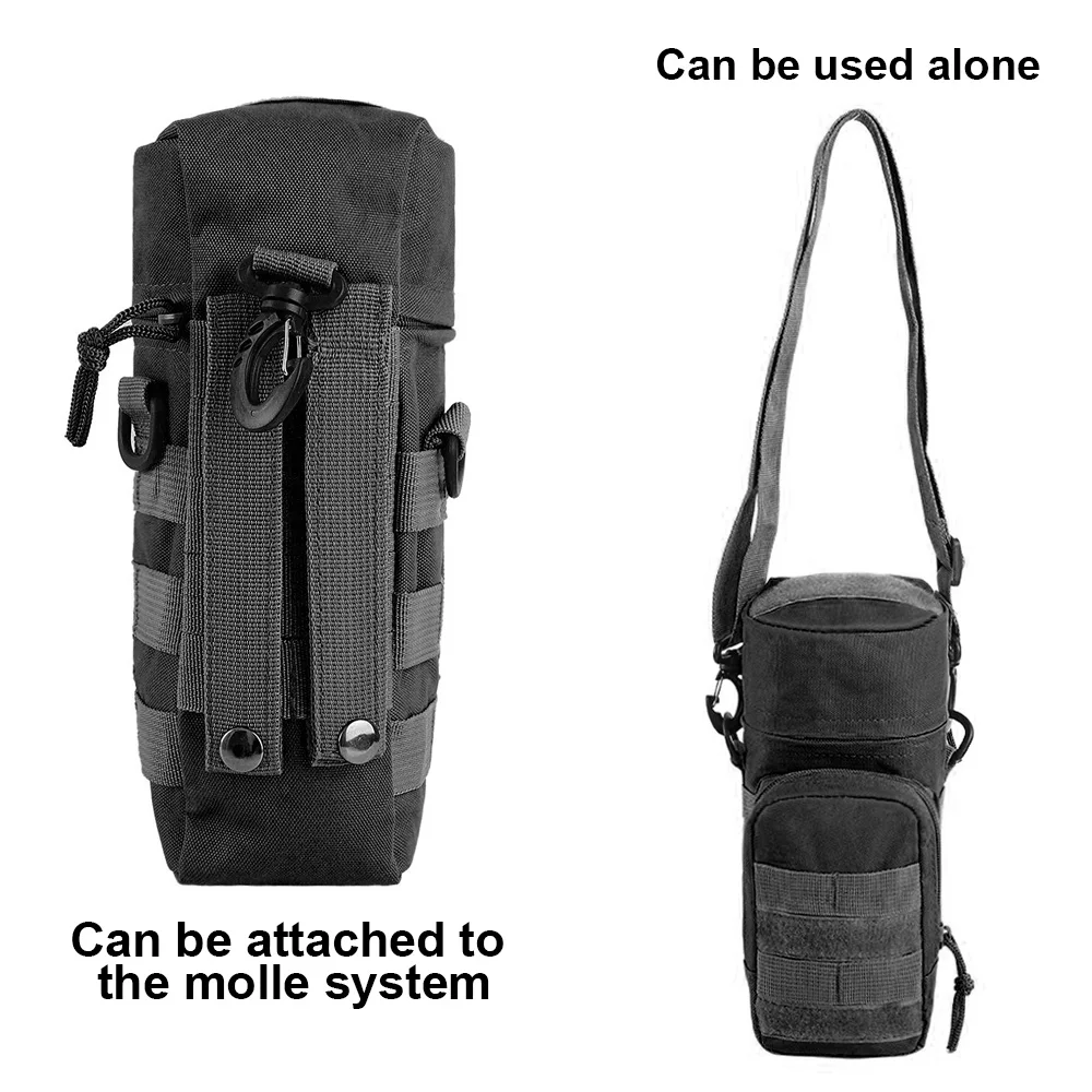 Походная дорожная сумка для бутылки воды Molle, сумка на плечо для бутылки воды, Сумка для кемпинга, охоты, тактическая сумка для выживания в армии