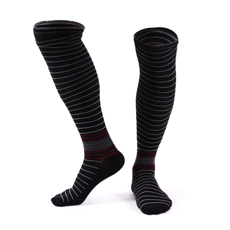 Anti Fatigue Pain Relief Knee Socks Unisex Sports Socks Men Women Compression Stockings Pressure Varicose Vein Stocking Hot