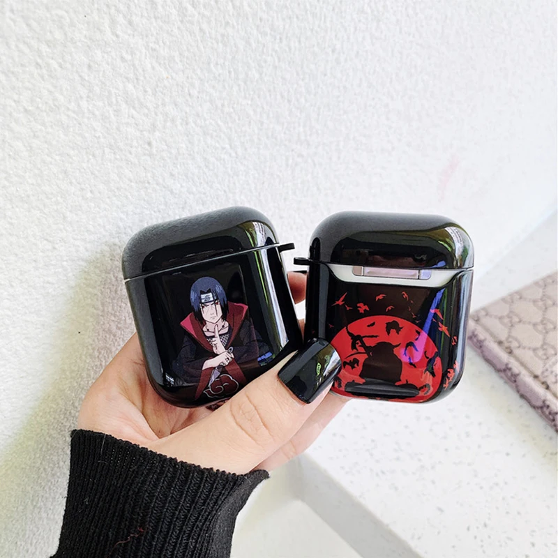 Чехол для наушников Наруто Аниме Jiraiya Uchiha Itachi Sasuke Pain чехол s Apple Airpods 2 1 зарядного
