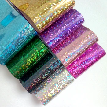 

100cm Holographic Nail Sticker Laser Beads Transfer Foil DIY Manicure Decals Nail Art Tips
