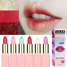 

Colorful Diamond Lipstick Pearl Glitter Lip Gloss Long Lasting Waterproof Lip Makeup Nature Brighten Nude Easy To Wear Cosmetics