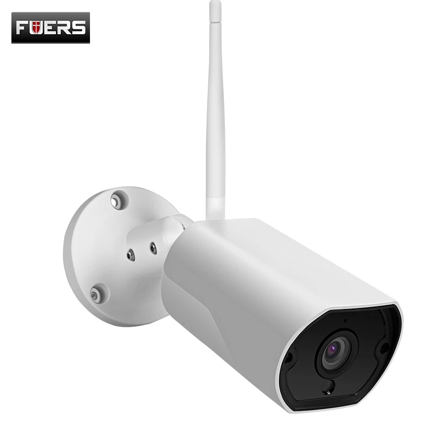 

FUERS Full HD 1080P Wireless IP Camera Outdoor Waterproof WIFI Camera Home Video Surveillance IR Night Vision APP Motion Alarm