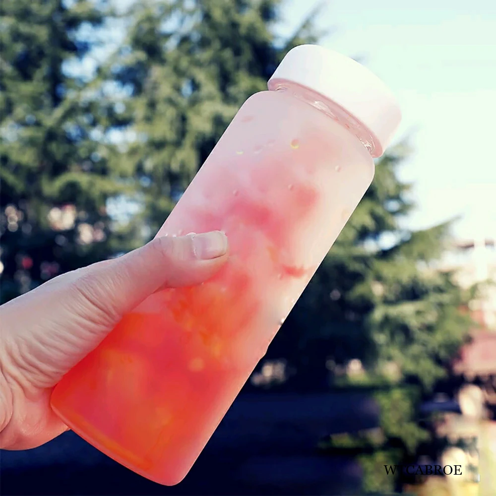 Мой Эко дружественных Пластик 500ml прозрачный Твердый чехол для компьютера с