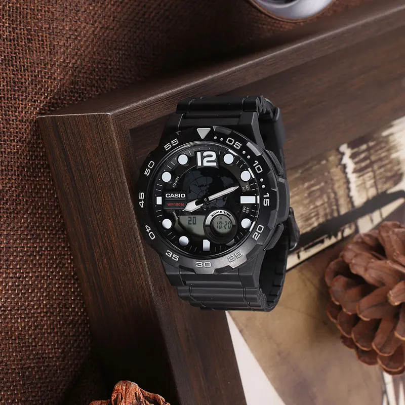 Jam Tangan Casio AEQ 100W 1A|Quartz Jam Tangan| - AliExpress