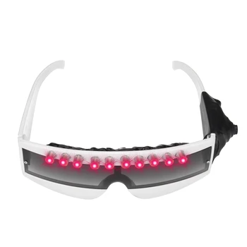 

Party Red Light Laser LED DJ Glasses Nightclub Stage Dance Eyeglass Wedding Decoration Favor Halloween Glow Party Supplies