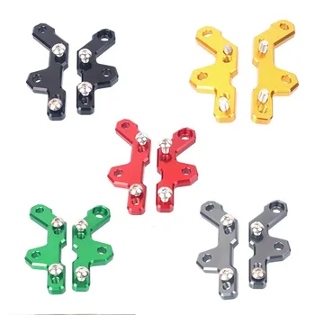 

1 Set CNC Motorcycle Rearset Base Mounting Plate Bracket ​For Kawasaki NINJA 250/300 ZX-300R Z250/300 Aluminum Motor Accessories