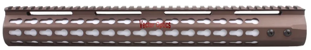 KeyMod Burnt Bronze 15 Inch Handguard Acom 3