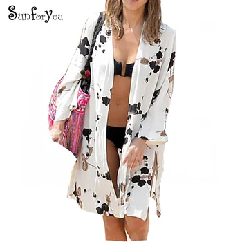 

New Cotton Swimwear suit Cover up Beach Cover up Tunic Bikini Cover Up Bathing Suit Coverups Kaftan Beach cardigan Beachwear