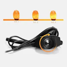 Соляная Лампа 6ft Оригинальные Замена шнур с диммер и 7 Вт лампы E12 разъем 110 V Перевозка груза падения