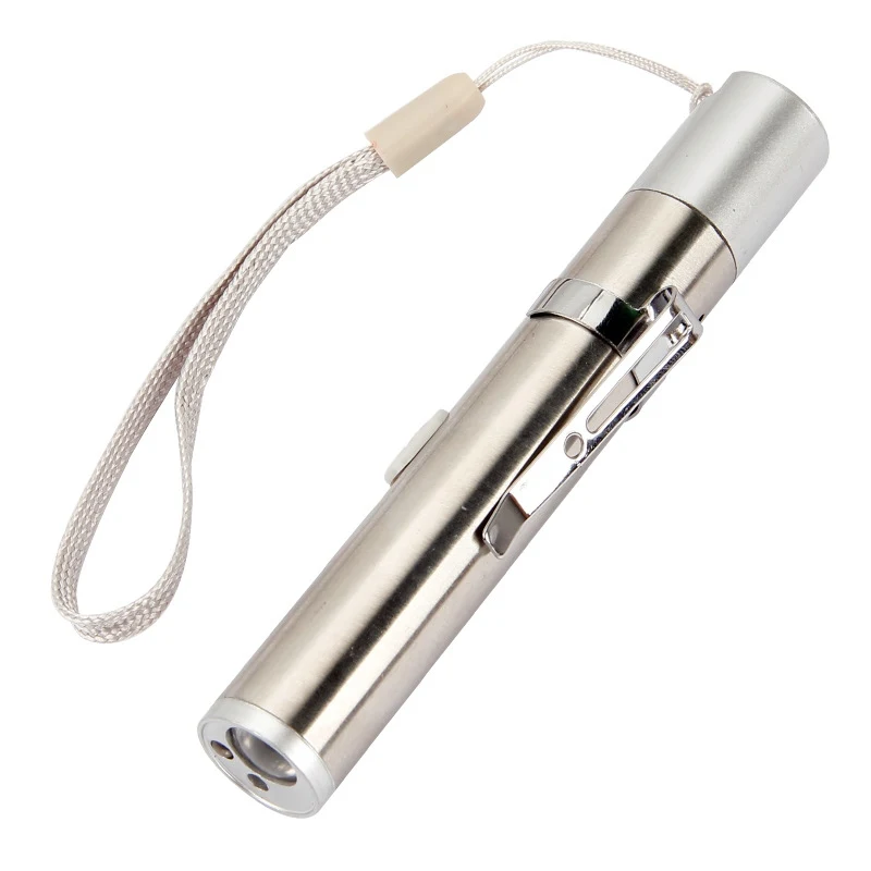 

Flashlight USB Rechargeable LED Flashlight Mini LED Torch Survival Waterproof Penlight First Aid Camping Pen Red Dot Lamp Gear
