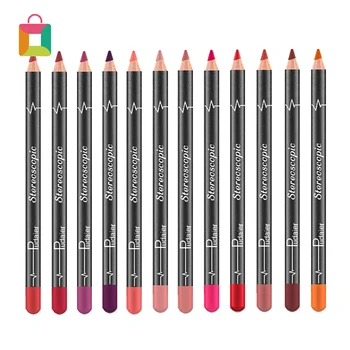 

BeautyBigBang 12 Colors Matte Lip Liner Non-color Waterproof Long-lasting Lipstick Pen