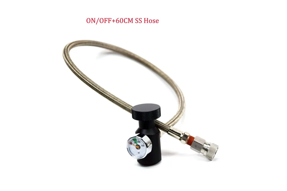PCP Paintball High Pressure Cylinder with ON/OFF Air Filling