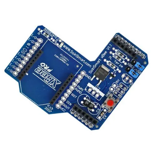 Xbee Shield Module for Arduino UNO MEGA Nano DUE Duemilanove Blue 