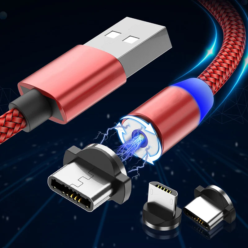 Магнитный зарядный кабель USB Type C для Huawei P10 Nova 2S 2 Plus Mate 10 nova 3e P20 Lite | Мобильные
