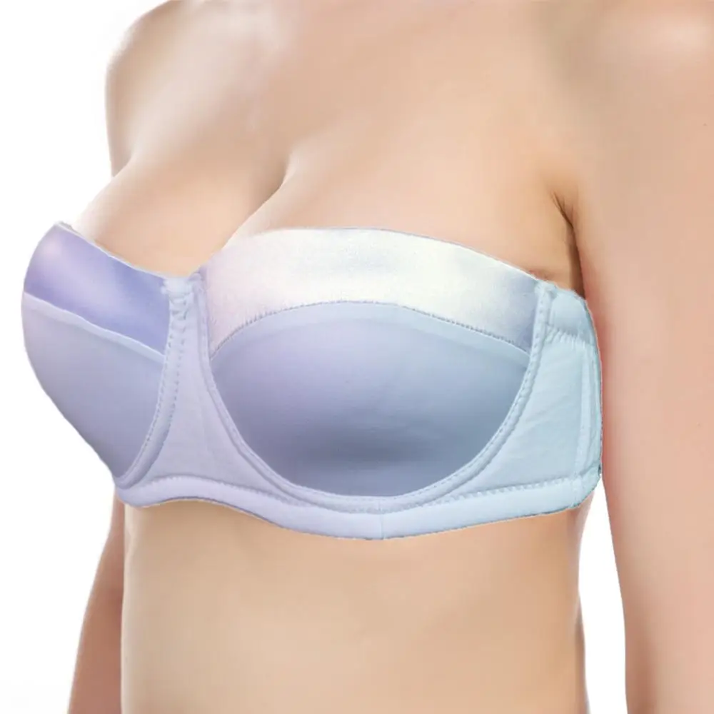 strapless Women Strapless Bra Plus size 32-46 B/C/D/DD/E/F/G Half Cup Multiway Balcontette Bra with Straps N059 bras Bras