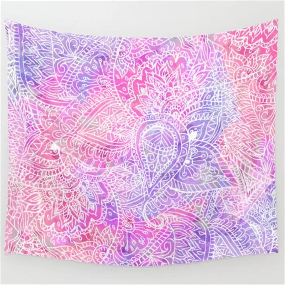 Cilected-Lotus-Mandala-Tapestry-Printed-Blanket-Black-And-Blue-Boho-Indian-Hanging-Wall-Tapestries-Wall-Art (2)