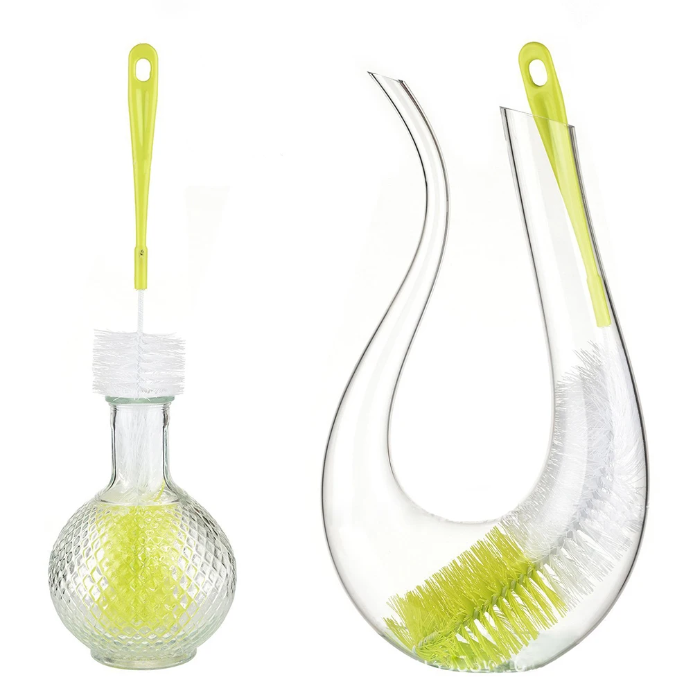 5Pcs Baby Bottle Cleaning Brush set Long Handle Milk Bottle Cup Mug Sponge Washing Clean Brush Cleaner Kitchen Tools 4