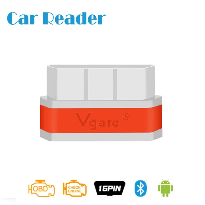 Vgate iCar2 OBDII считыватель кодов iCar2 для obd2 протоколов Bluetooth версии 3,0 Поддержка Android/Windows системы OBDII