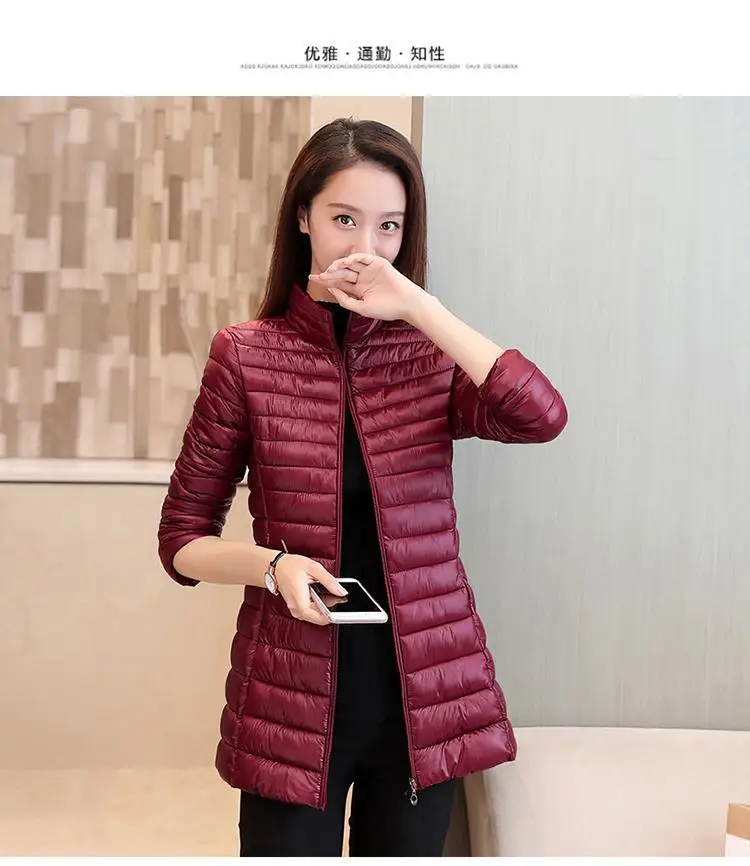 Tanie 2021 nowa ciepła kurtka gruby aksamit średniej długości płaszcze bawełniane kobiety jesień sklep