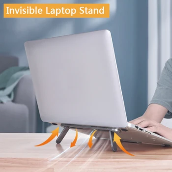 

Foldable Laptop Stand Non-slip Desktop Laptop Holder Notebook Stand Aluminum Alloy Laptop Holder Cooling Stand Cooling Base Pad