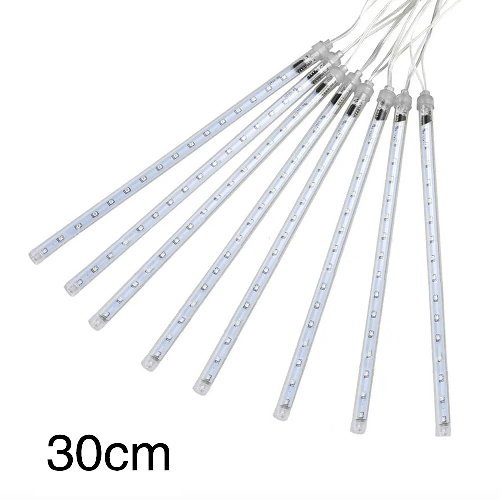 Водонепроницаемый Рождественское украшение светильник Метеоритный Дождь Рождественский светильник s падающий струнный светильник s для свадебной вечеринки красочный ярче PC