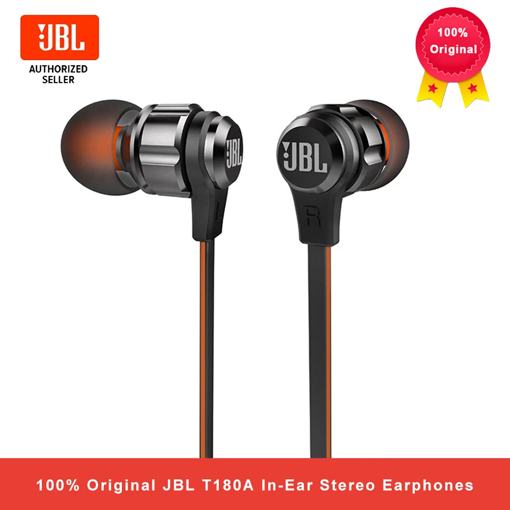 Jbl T180a In-Ear Stereo Earphones 3.5 