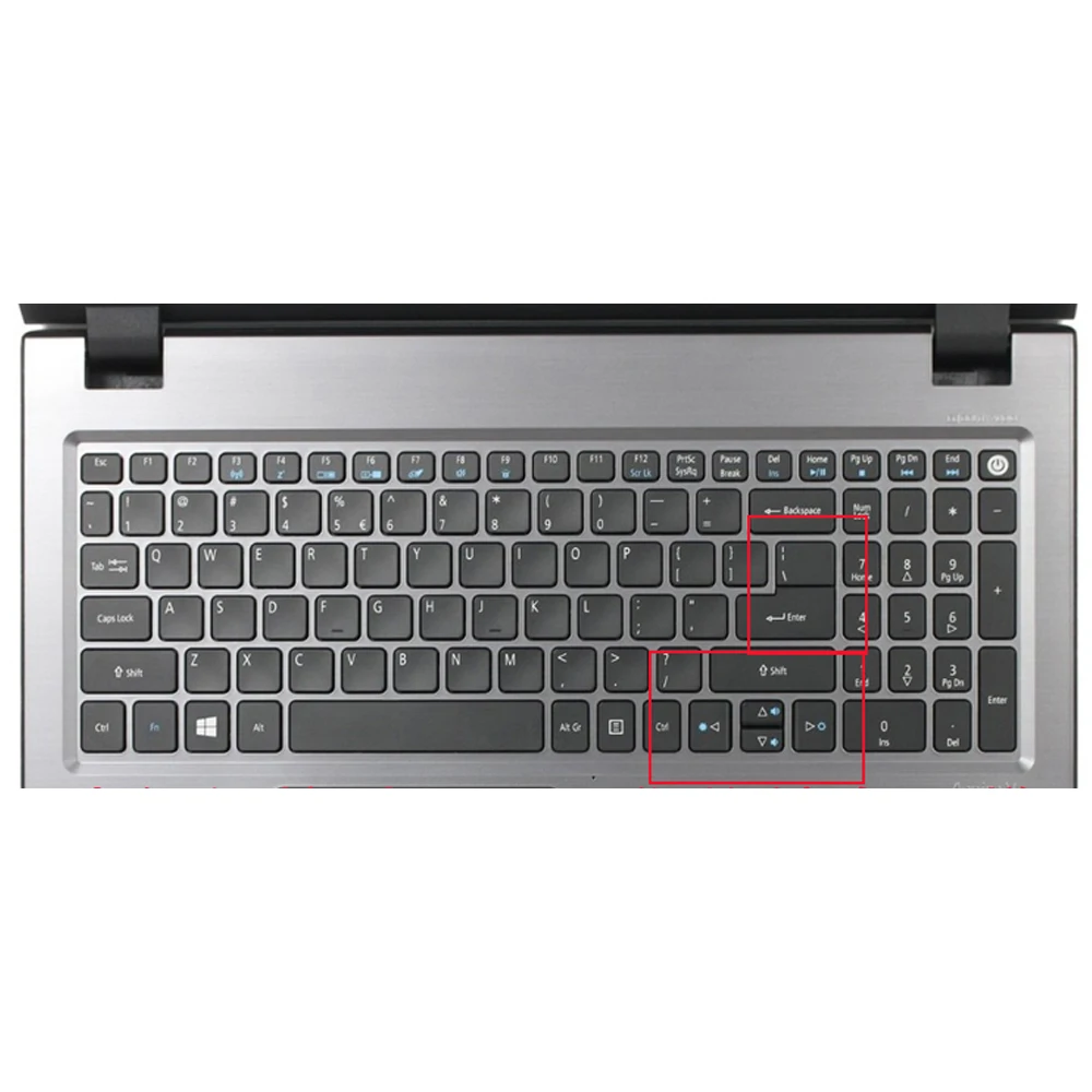 Прозрачный чехол для клавиатуры ноутбука Acer Aspire E5-573G E15 F5-572G E5-552G T5000 ноутбук ТПУ