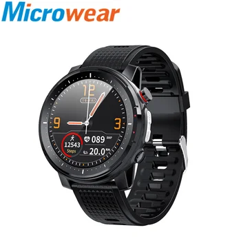 

Men's Watches L15 Smart Watch Men IP68 Waterproof 360*360 ECG PPG Blood Pressure Heart Rate Monitor Oxygen Fitness Smartwatch