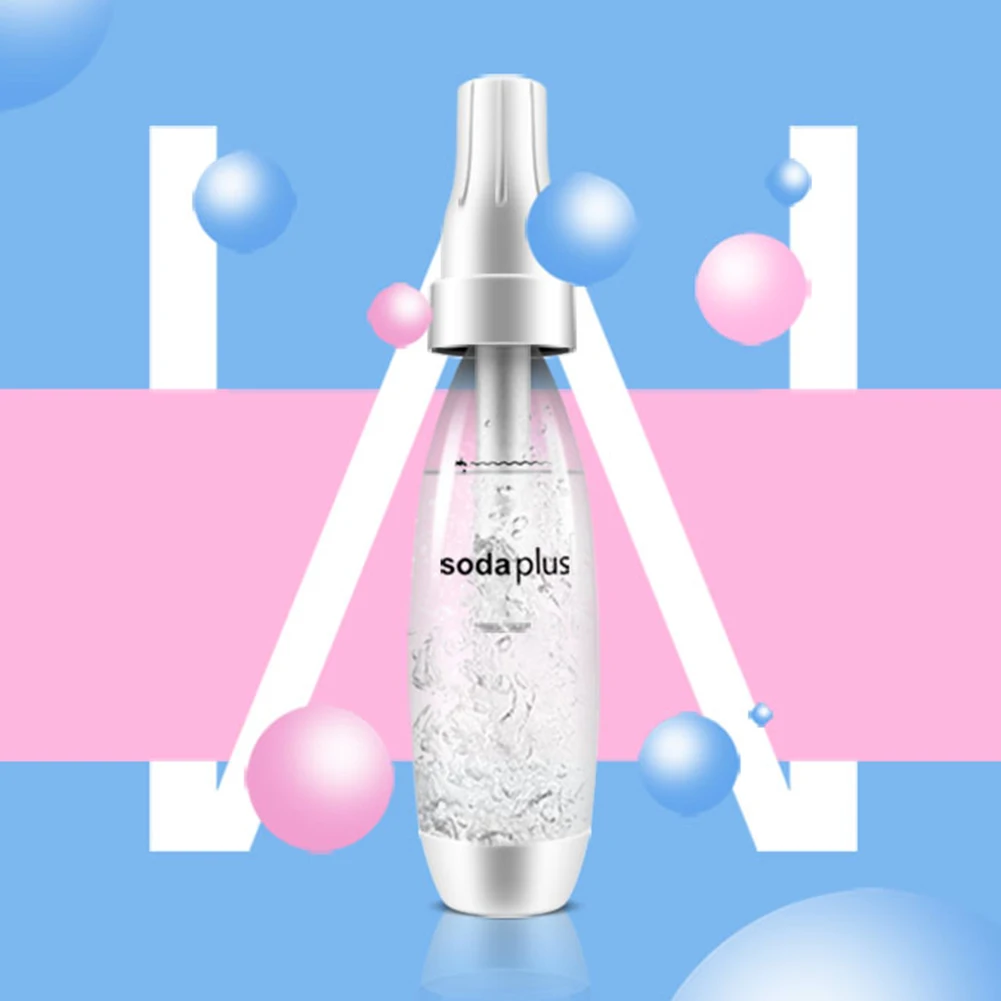 Portable Manual Bubble Water Sodas Machine Mini Carbonated Soft Drink Travel Juice Soda Sparkling Water Maker Spritzers