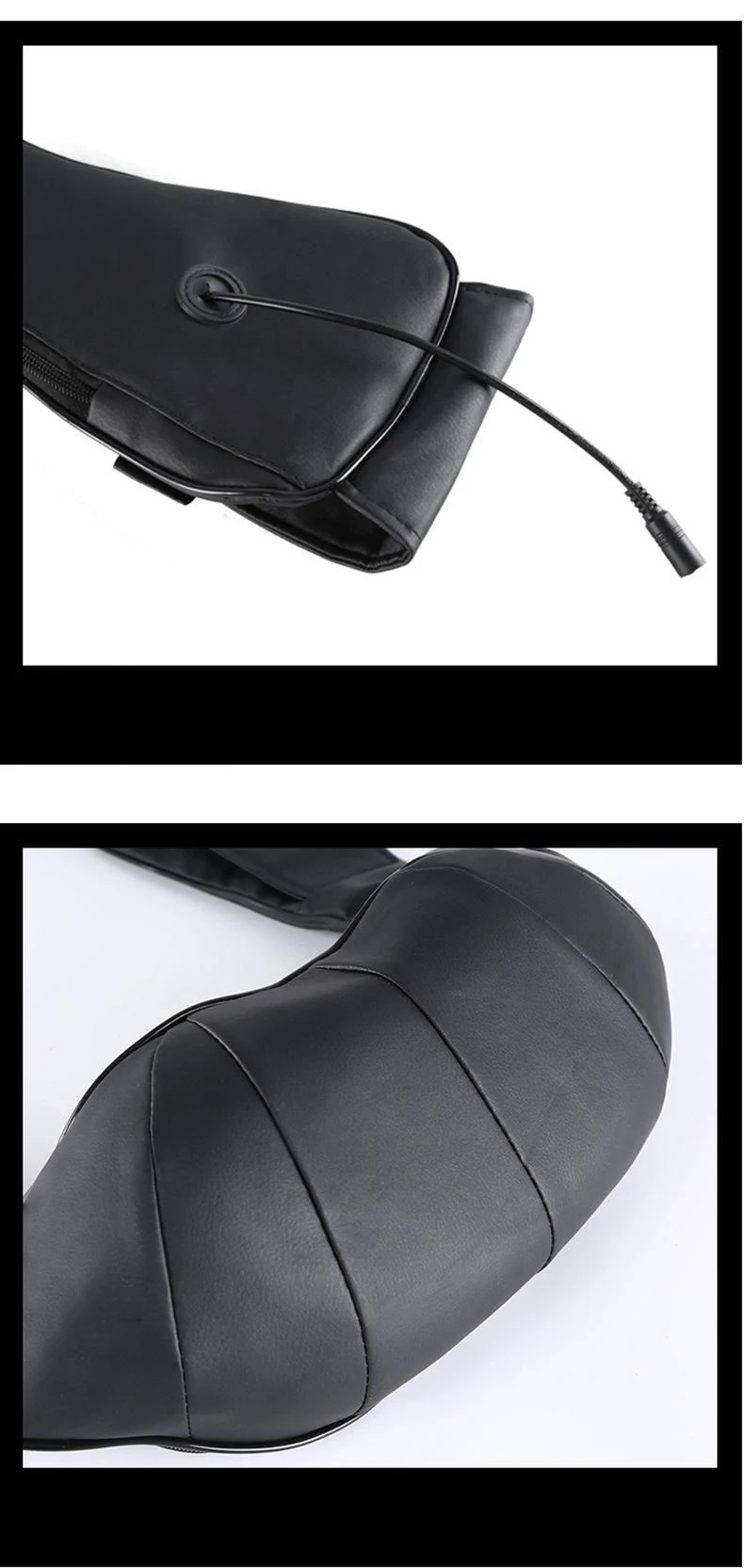 Massagem para Pescoço Design Curvo Adequado Ombro Pescoço Cintura Casa Amassar Coluna Cervical Elétrica Infravermelho Calor Massagem Cabo 15 infravermelho calor massagem cabo
