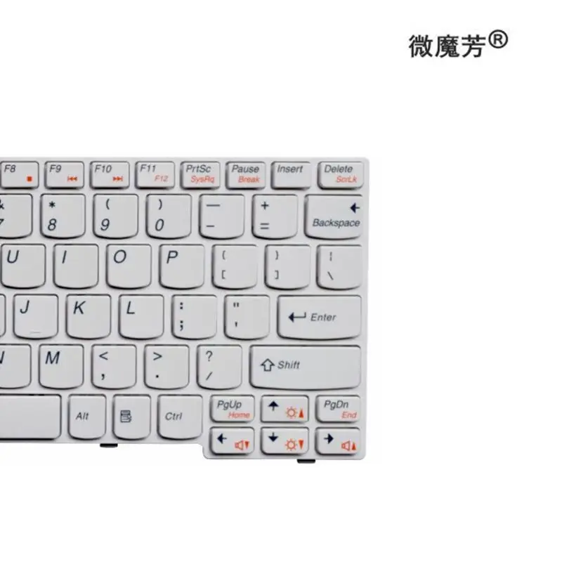 Новая Клавиатура ноутбука США для lenovo U160 U165 S200 S205 ноутбук белая черная клавиатура