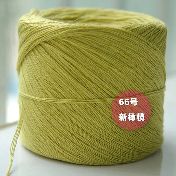 500 г/лот дешевая пряжа для вязания крючком шерсть+ хлопок laine a tricoter Notoginseng Шерстяные нитки для ручного вязания крючком DIY t50