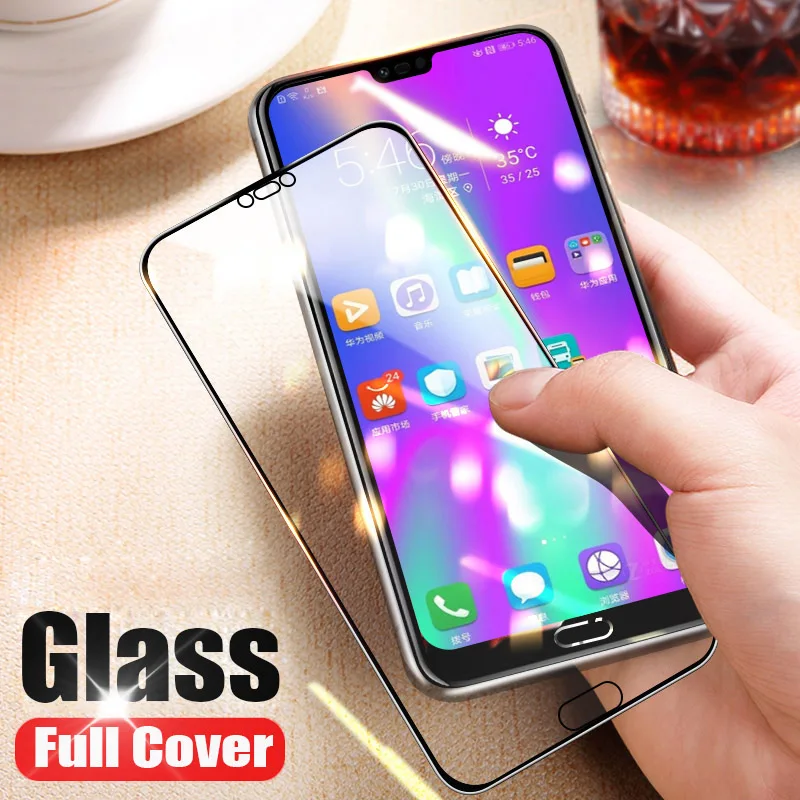 

30D Protective Glass Screen Protector On The For Honor 20 9X Pro 8X Tempered Glass For Honor 9 10 Lite Full Cover Curved Glass