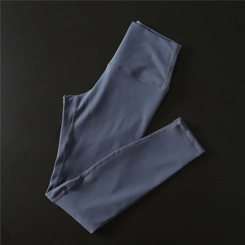 Light purple ash 15 цветов, код, S-XXL, высокая талия, бесшовные леггинсы, пуш-ап, леггинсы, спортивные, женские, для фитнеса, бега, йоги, брюки, бесшовные леггинсы для спортзала - Цвет: Light purple ash