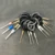 18Pcs 11Pcs רכב חוט מסוף הסרת כלי רכב חשמל חיווט Crimp מחבר פין Extractor ערכת רכב תקע קטיף כלי