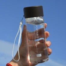 300 мл BPA бутылка для воды, бутылка для фруктов, вместительная, Спортивная, пластиковая, для заварки, прозрачная, портативная, без протечек