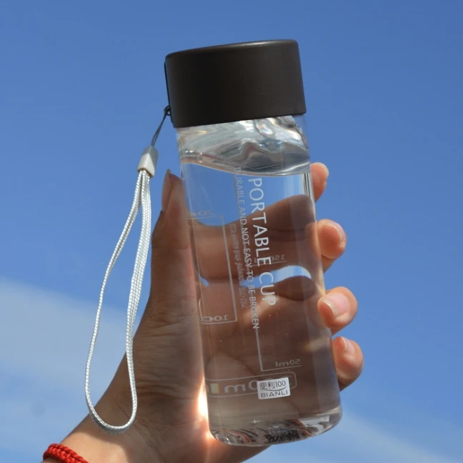 300ml Bpa Free Water Bottle Fruit Bottle Capacity Sports Plastic Infuser Clear Portable No Leak Water Bottles Aliexpress