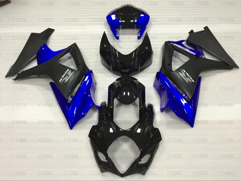 Наборы тела для GSXR1000 2007 GSXR 1000 Обтекатели обтекатель - 2008 K7 синий черный |