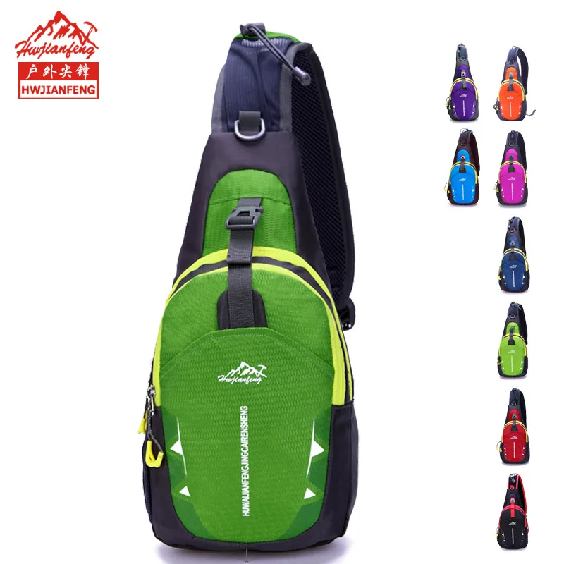 

Manufacturers Direct Selling 2018 New Style Versatile Men And Women Waterproof Nylon Bag Chest Pack Outdoor Sports Leisure Bag C