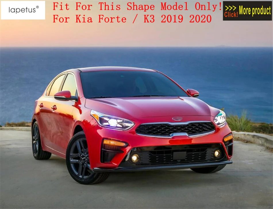 Аксессуары для Lapetus, подходят для Kia Forte/Cerato/K3 ABS, передняя фара, противотуманная фара, лампы, молдинг, крышка, комплект, отделка