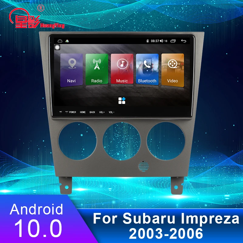 

9 Inch Android 10.0 Car Radio Multimedia GPS Navigation Video DVD System+Frame For Subaru Impreza 2003-2006 4G WiFi USB